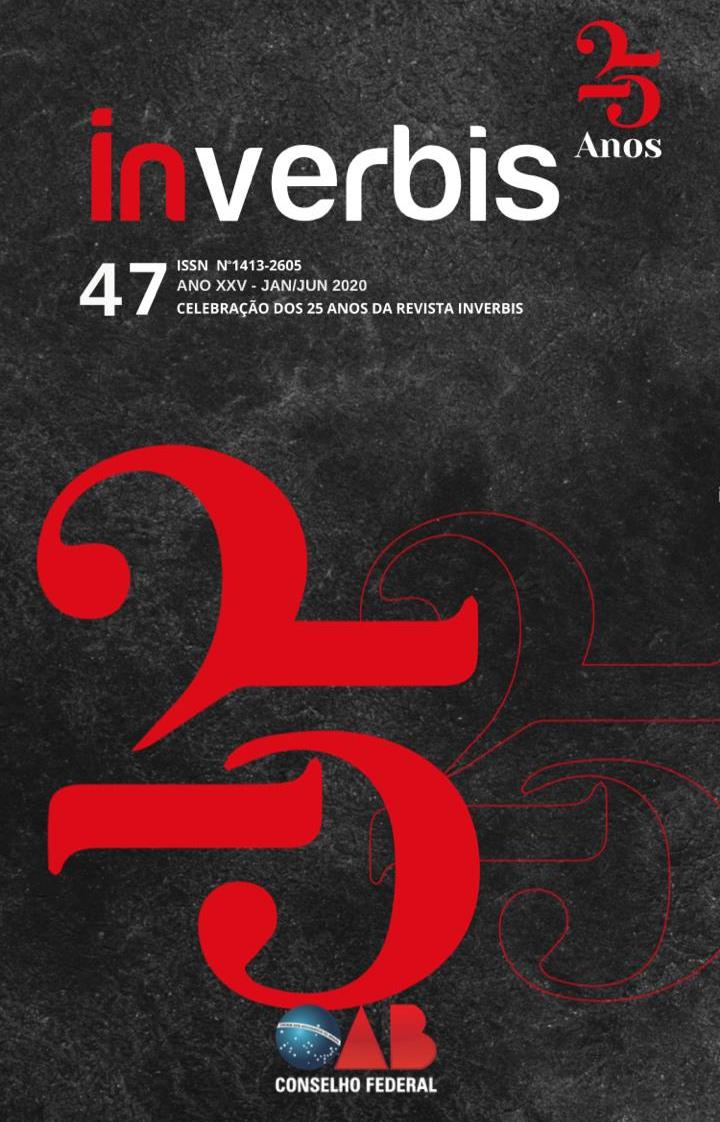 					Ver Vol. 25 N.º 47 (2020): N°47 Revista Jurídica In Verbis
				